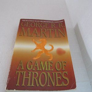 A Game of thrones paperback book